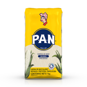HARINA PAN DE MAÍZ BLANCO (1KG)
