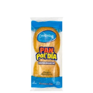 PAN DE HAMBURGUESA CRUSTISSIMO (150G) 2UND