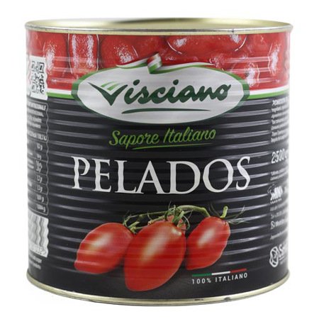 TOMATES PELADOS VIZCIANO (800G)