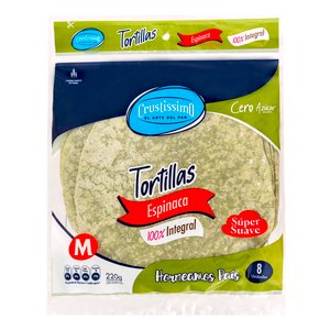 TORTILLAS DE ESPINACAS 8UND