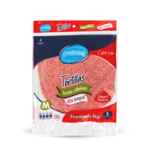 TORTILLAS DE TOMATE Y ALBAHACA CRUSTISSIMO (220G) 8UND