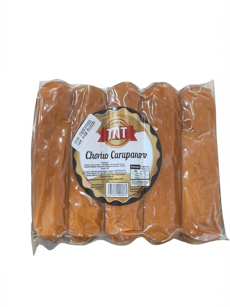 Chorizo carupanero TNT empaque 5uds